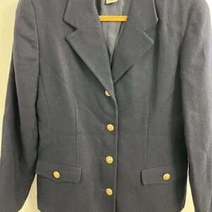 Navy Blue Talbots Blazer Size: 12